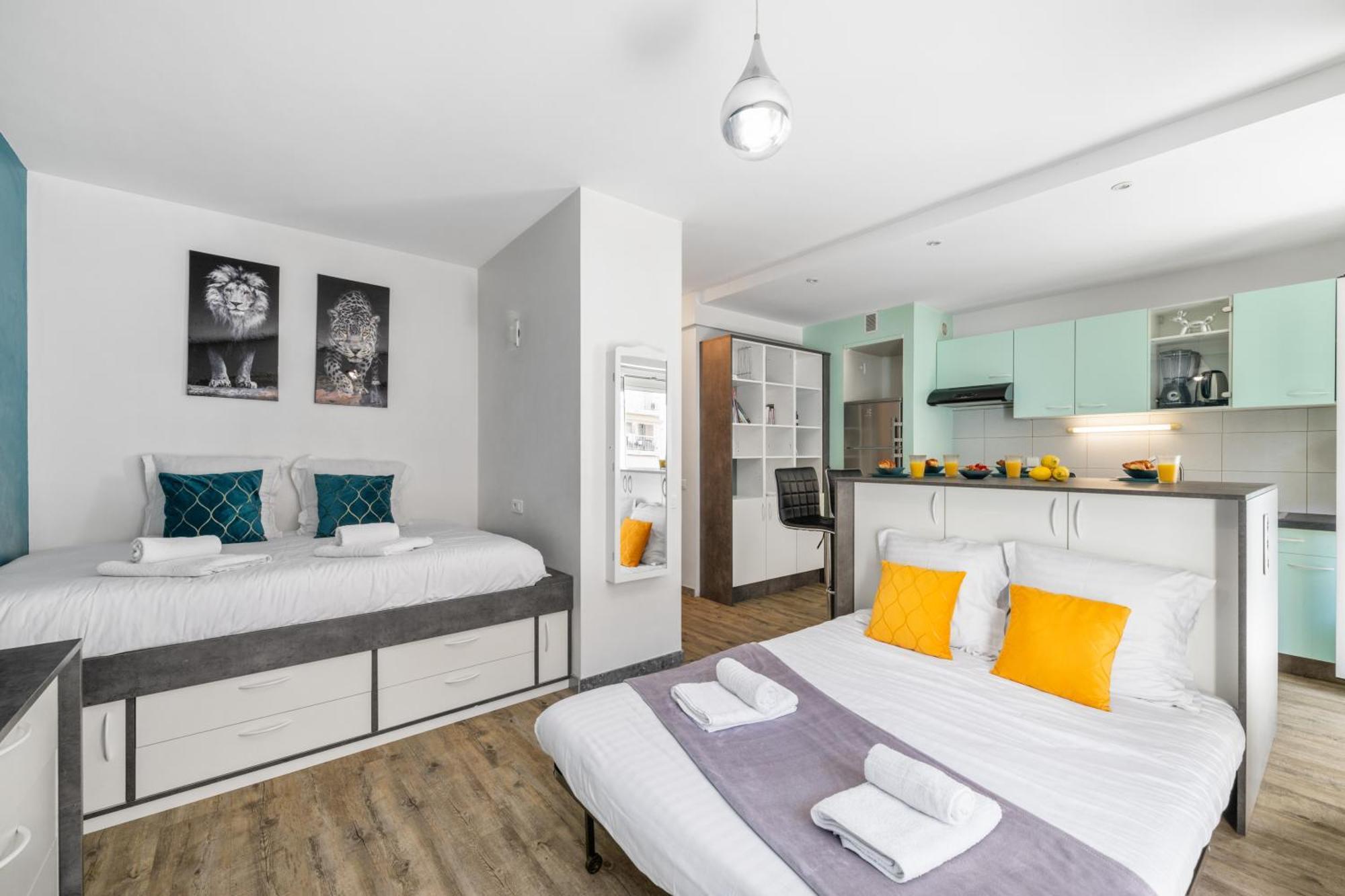 Le Palais - Centre-ville - Bord De - Terrasse - Wifi Appartement Menton